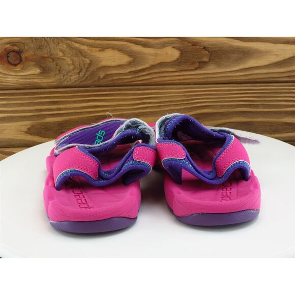 Speedo Sz 5 Shoes Girls Youth Sandals Pink Synthetic Hook & Loop - Picture 7 of 10
